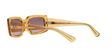 Load image into Gallery viewer, Ray-Ban Women's RB4395 Kiliane Square Sunglasses, Transparent Yellow/Gradient Violet, 54 mm