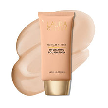 Load image into Gallery viewer, LAURA GELLER NEW YORK Quench-n-Tint Hydrating Foundation - Light - Sheer to Light Buildable Coverage - Natural Glow Finish - Lightweight Formula with Hyaluronic Acid