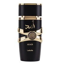 Load image into Gallery viewer, Lattafa Perfumes Asad for Unisex Eau de Parfum Spray, 3.4 Ounce