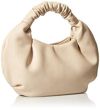 Load image into Gallery viewer, The Drop Women's Addison Soft Volume Hobo Tote Bag Bone, One Size