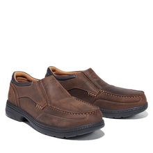 Load image into Gallery viewer, Timberland PRO Men's Branston Slip-On Alloy Safety Toe Static Dissipative Industrial Casual Work Shoe, Brown Distressed-2024 New, 10