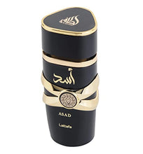Load image into Gallery viewer, Lattafa Perfumes Asad for Unisex Eau de Parfum Spray, 3.4 Ounce