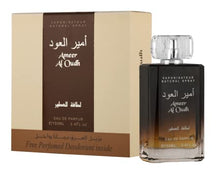 Load image into Gallery viewer, Lattafa Perfumes Ameer al Oudh & Ameer Al oudh intense oudCollection |EDP-100ML-3.4Oz| Woody, Sweet Oud, Bukhoor |Oriental Perfum. (VALUE PACK), 100.0 milliliters, 3.4 Fl Oz, 1