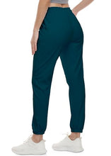 Load image into Gallery viewer, Rrosseyz Joggers Pants for Women-Quick Dry Sweatpants with Pockets for Travel Athletics Casual and Outdoor(Deep Blue,XS)