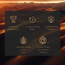 Load image into Gallery viewer, H HABIBI Desert Oud Arabian Fragrance for Men - Floral, Woody, Patchouli Cologne for Men - Warm, Sweet & Spicy Niche Eau de Parfum Men - Blended with Rare Exotic Notes Made In USA