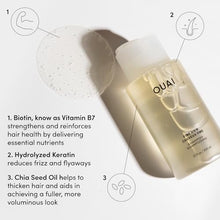 Load image into Gallery viewer, OUAI Fine Shampoo and Conditioner Set - Sulfate Free Shampoo and Conditioner for Fine Hair - Made with Keratin, Marshmallow Root, Shea Butter & Avocado Oil - Free of Parabens & Phthalates (10 Fl Oz)
