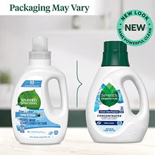 Load image into Gallery viewer, Seventh Generation Concentrated Laundry Detergent Liquid Free & Clear Fragrance Free 40 Fl Oz (Pack of 2)