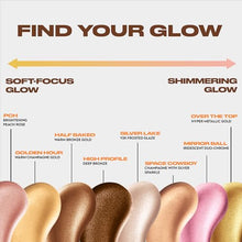 Load image into Gallery viewer, Urban Decay Face Bond Waterproof Luminizer (Silver Lake - Y2K Frosted Glaze), All-Over Liquid Highlighter + Bronzer, with 3% Niacinamide, Smudge-Resistant, Transfer-Resistant - 1 fl oz