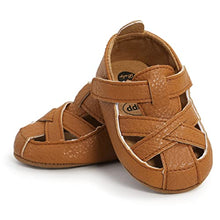 Load image into Gallery viewer, Ohwawadi Baby Sandals Infant Boys Girls Summer Walking shoes Soft Anti-Slip Sole Beach Sandals Newborn Crib Shoes First Walker Shoes