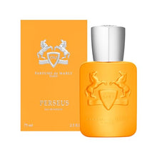 Load image into Gallery viewer, Parfums de Marly - Perseus - 2.5 Fl Oz - Eau De Parfum - Top Notes Bergamot, Grapefruit, Blackcurrant Bud - Heart Notes Vetiver, Green Mandarin, Geranium - Base Notes Dry Woods, Cashmere Wood - 75ml