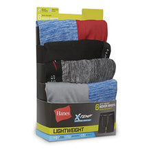Load image into Gallery viewer, Hanes Boys' Boxer Briefs Pack, Lightweight Moisture-Wicking Underwear, 6-Pack (Colors/Patterns May Vary)