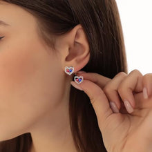 Load image into Gallery viewer, Iefil Gifts for Wife Girlfriend - Birthstone Earrings Birthday Gifts for Women Valentines Gifts for Her Alexandrite Citrine Earrings June November Birthstone Jewelry