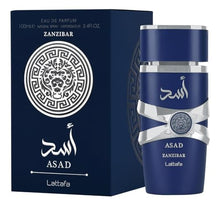 Load image into Gallery viewer, Lattafa Asad Zanzibar for Men Eau de Parfum Spray. 3.4 Ounce