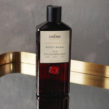 Load image into Gallery viewer, Cremo Rich-Lathering Italian Bergamot Body Wash for Men, Notes of Italian Bergamot, Neroli Blossom, and Fresh Vetiver, 16 Fl Oz