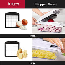 Load image into Gallery viewer, Fullstar Vegetable Chopper - Food Chopper - Onion Chopper - Vegetable Slicer & Spiralizer - Veggie Chopper with Container - Kitchen Gadgets - Home Essentials - Kitchen Accessories (4 in 1, White)