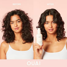 Load image into Gallery viewer, OUAI Anti Frizz Cream - Moisturizing Hair Cream with Frizz Control & Heat Protection - Provides Lasting Hydration with Jackfruit & Beetroot Extract - Paraben, Phthalate & Sulfate Free (6 oz)