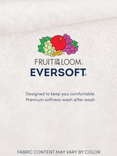 Load image into Gallery viewer, Fruit of the Loom Men's Stay Tucked Crew T-Shirt - Large - White (Pack of 6)