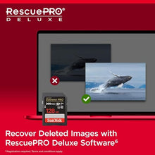 Load image into Gallery viewer, SanDisk 128GB Extreme PRO SDXC UHS-I Memory Card - C10, U3, V30, 4K UHD, SD Card - SDSDXXD-128G-GN4IN