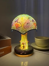 Load image into Gallery viewer, Joogour Painting Mushroon Lamp, Boho Mushroom Night Light,Retro Mushroom Table Lamp for Bedrooms Living Room Home Mushroom Decor Night Lamp