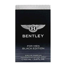 Load image into Gallery viewer, Bentley Bentley Black Edition Men EDP Spray 3.4 oz