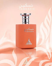 Load image into Gallery viewer, Paris Corner Taskeen Peach Tea Perfume EDP 3.4Fl Oz with 8ml L'Fumes Roll-On Layering Perfume Oil UNISEX - EDP and Oil Combo