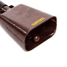 Load image into Gallery viewer, 10 Inch Steel Cowbell with Handle Cheering Bell for Sports Events Large Solid School Bells & Chimes Percussion Musical Instruments Call Bell Alarm(Copper)