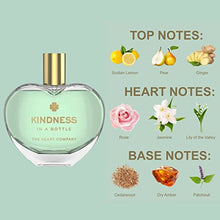 Load image into Gallery viewer, THE HEART COMPANY | Kindness in a bottle | Fresh Perfume for women | Vegan Women's Eau de Parfum | Clean & Unisex Fragrance 75ml - 2.5 fl oz.