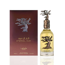 Load image into Gallery viewer, Lattafa Perfumes Eternal Oud for Women Eau de Parfum Spray, 3.4 Ounce