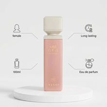 Load image into Gallery viewer, ASSAF Miss Gris Eau de Parfum – 100 ml | Women’s Long-Lasting Perfume | Notes of Pear, Rose, Vanilla & Sandalwood | Elegant Floral Amber Fragrance for Women