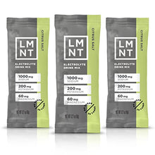 Load image into Gallery viewer, LMNT Zero Sugar Electrolytes - Citrus Salt | Drink Mix | 30 Count