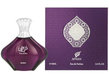 Load image into Gallery viewer, Afnan Turathi Purple Eau de Parfum Spray for Women, 3 Ounce