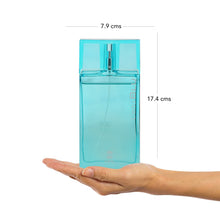 Load image into Gallery viewer, Ajmal Blu Eau de Parfum 3.0 oz / 90 ml for Men – Long-Lasting Fresh Citrus & Aquatic Fragrance | Luxury Masculine Scent from Dubai