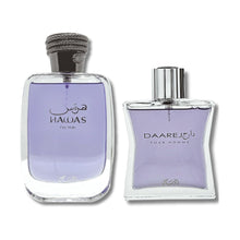Load image into Gallery viewer, RASASI Hawas For Him & Daarej For Homme EDP 100Ml (3.4Oz)