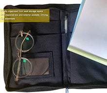 Load image into Gallery viewer, BWEEOUTG Car Owner Manual Case, Multipurpose Insurance and Registration Holder, Owner Manual Wallet Center Console Storage Case Pouch Manual Holder for Card, Licenses, Registration