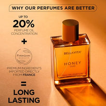 Load image into Gallery viewer, Honey Oud Eau de Parfum (3.4 fl. oz.) | Patchouli, Vanilla, Bergamot, Floral & Spicy + Made with Clean & Vegan Essentials Oils + Cruelty Free | Long-Lasting Fragrance