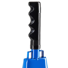 Load image into Gallery viewer, 2 Pack 9-inch Cowbells for Sporting Events, Percussion Noise Makers with Handle for Football Games, Stadiums (Blue)