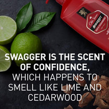 Load image into Gallery viewer, Old Spice Swagger Scent of Confidence, Body Wash for Men, 24 fl oz (Pack of 4)