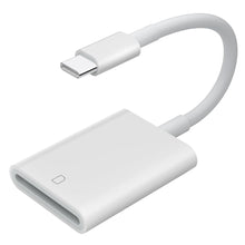 Load image into Gallery viewer, TIANSONG USB C SD Card Reader,USB 3.0 High Speed to SD Card Adapter for iPhone 15 Pro Max iPad Pro Trail Game Camera Viewer for MacBook Pro/Air iMac M1 M2 M3 Galaxy S23/S24 Android PhoneTablet (White)