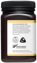 Load image into Gallery viewer, MANUKA DOCTOR - MGO 525+ Manuka Honey Monofloral (1.1 lbs) 100% Pure New Zealand Honey. Certified. Guaranteed. RAW. Non-GMO
