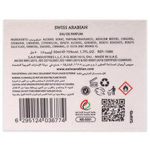 Load image into Gallery viewer, Swiss Arabian Amber 07 - Luxury Products From Dubai - Long Lasting, Addictive Personal EDP Spray Fragrance - Seductive Signature Aroma - 1.7 Oz