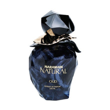 Load image into Gallery viewer, Al Haramain Natural Oud - Perfume for Women and Cologne for Men - Unisex Fragrance with Bergamot and Pineapple - 3.33 oz Extrait De Parfum Spray