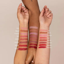 Load image into Gallery viewer, Ogee Full Bloom Sculpted Lipstick (Santana - Cherry Red) - Long Lasting Organic Lipstick with Jojoba Oil & Micro Hyaluronic Acid - 70% Organic Ingredients & Made in USA