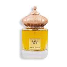 Load image into Gallery viewer, MATIN MARTIN Rose Oud for Unisex - Arabian Perfume for Women & Men - Long Lasting Fragrance with Saffron, Bergamont, Jasmine, Sandalwood, Cedar Notes - Arabic Cologne - Travel Size - 3.4 oz EDP Spray