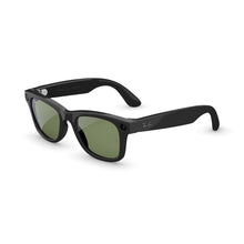 Load image into Gallery viewer, Ray-Ban Meta (Gen 2), Wayfarer Large, Shiny Black | Smart AI Glasses for Men, Women — 2X Battery Life — 3K HD Resolution — 12 MP Ultra-Wide Camera, Audio, Video — Green Lenses — Wearable Technology