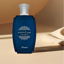 Load image into Gallery viewer, RASASI Marha Eau De Parfum Spray 100ML (3.38 OZ) Long Lasting Arabian Perfume for Men with Aromatic, Warm And Floral Notes - Captivating And Luxurious Masculine Fragrance for Day-to-Night Wear