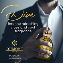 Load image into Gallery viewer, Dumont BOROUJ PERLADOR - 85ml - Unisex Perfume for Men & Women - Arab Inspired Fragrance with Musky Notes - Long Lasting Cologne Mist & Body Spray - for Him & Her