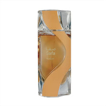 Load image into Gallery viewer, Nusuk Safa Unisex Eau De Parfum Juicy Lemon & Strawberry Top Notes Creamy Coconut & Nectar Floral Heart Warm Vanilla, Musk & Ambrox Base Sweet, Playful, Long-Lasting Fragrance 100ml