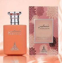 Load image into Gallery viewer, Paris Corner Taskeen Peach Tea Perfume EDP 3.4Fl Oz with 8ml L'Fumes Roll-On Layering Perfume Oil UNISEX - EDP and Oil Combo