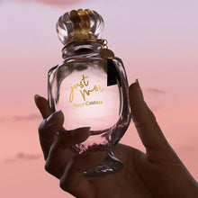Load image into Gallery viewer, Juicy Couture Just Moi Eau de Parfum Spray for Women, Amber Vanilla Perfume with Cacao Blossom, Magnolia & Musk, Long-Lasting Scent, 3.4 fl oz