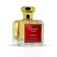 Load image into Gallery viewer, Vurv Bouquet Rouge Eau De Parfum For Women 100ML (3.4 OZ) Arabian Perfumes For Women With Bold, Spicy Blend of Saffron, Amberwood & Cedar, Long Lasting Womens Perfume for an Alluring, Woody Fragrance
